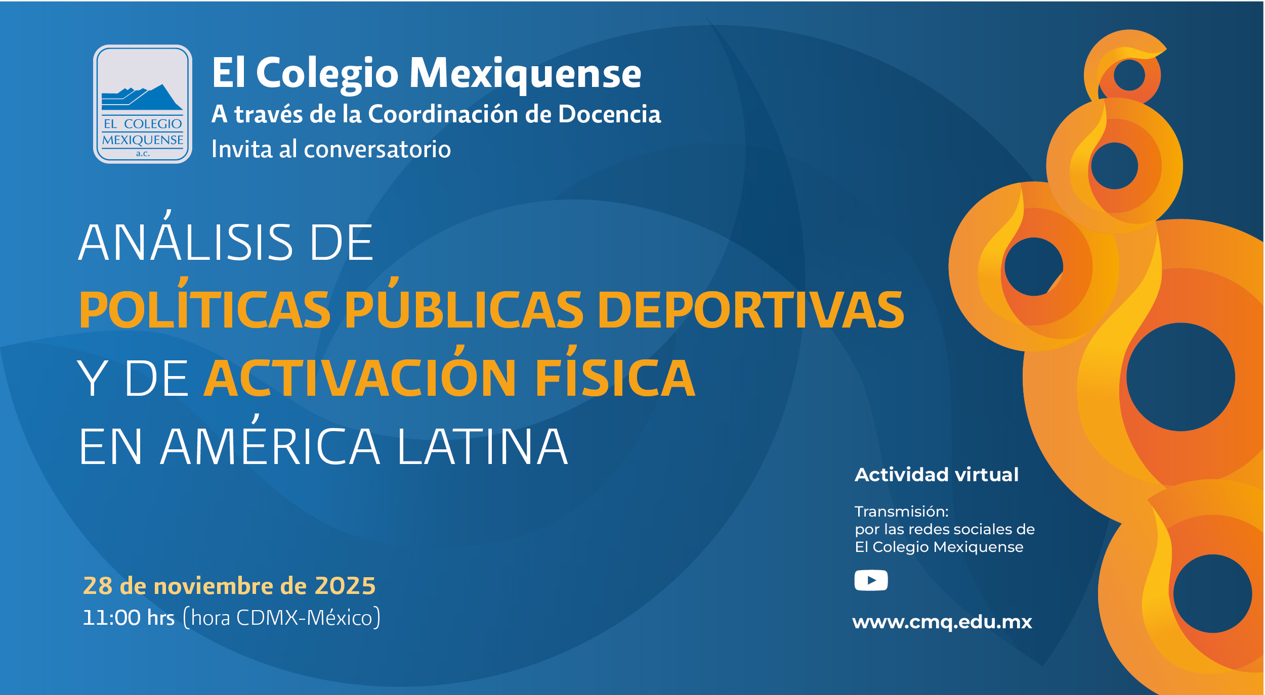 Conversatorio. Análisis de Polítias Públicas Deportivas y de Activación Física en América Latina